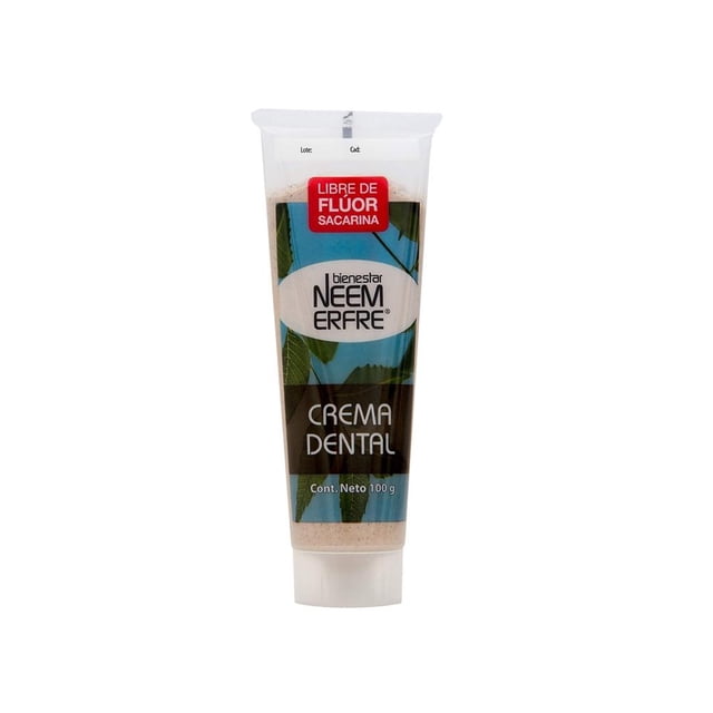 Crema dental libre de flúor Bienestar NEEM ERFRE 100 g