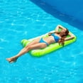 thumbnail image 5 of Inflatable Pool Float Chair - Thickened Air Mattress for Comfortable Swimming Relaxation Durable Water Bed for Adults Floating Lounger for Summer, 5 of 5