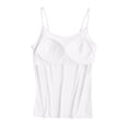 thumbnail image 3 of Outfmvch Camisole Top Camisole Tank Top Shirts Summer 2026 Spaghetti Strap Tank Top Under Shirts for Women Halter Tops Long Tank Tops for Women Camisole Tops for Women White 6XL, 3 of 6