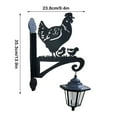 thumbnail image 3 of Luces solares para exteriores, luces de pared colgantes para patio con energía solar, luces decorativas para jardín, iluminación exterior, luces de pared LED, luces de pared, luces solares, 3 of 7