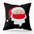 thumbnail image 1 of Funda de almohada de Navidad Máscara de Papá Noel Árbol de Navidad Copo de nieve Piel de melocotón Impreso Sofá Funda de almohada Wmkox8yii HFSH4117, 1 of 1