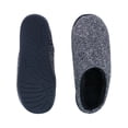 thumbnail image 3 of Isotoner  Heathered Knit Hoodback Slipper (Men), 3 of 4