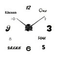 thumbnail image 1 of Reloj Decorativo de Pared Números Extraíbles DIY 3D Arte de Pared Reloj Venta Liquidación Oficina Decoración para Regalos 11 Macarena Reloj de pared decorativo de cuarzo, 1 of 8