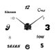 thumbnail image 1 of Reloj Decorativo de Pared Números Extraíbles DIY 3D Arte de Pared Reloj Venta Liquidación Oficina Decoración para Regalos 11 Macarena Reloj de pared decorativo de cuarzo, 1 of 8