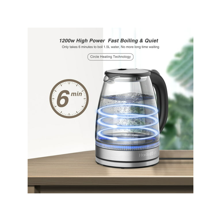 DEVISIB Electric Kettle Temperature Control 4Hours Keep Warm 2L Glass Tea  Coffee Hot Water Boiler Food Grade 304 Stainless Steel - AliExpress