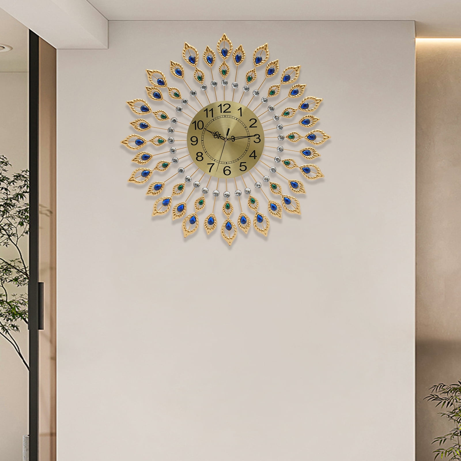 SKILCRAFT, NSN4919814, Atomic Slimline Wall Clock, 1 - Walmart.com