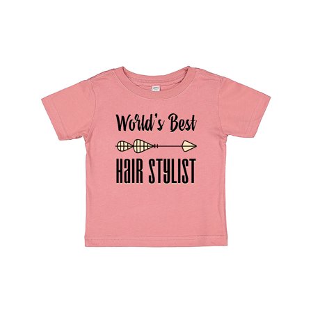 

Inktastic Gift for Hair Stylists World s Best Gift Baby Boy or Baby Girl T-Shirt