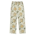 thumbnail image 2 of FORMRS Kids Pajama Pants with Pockets Size 6-8Y Boys Lounge Sleep Bottoms, Birds Sunflowers, 2 of 8