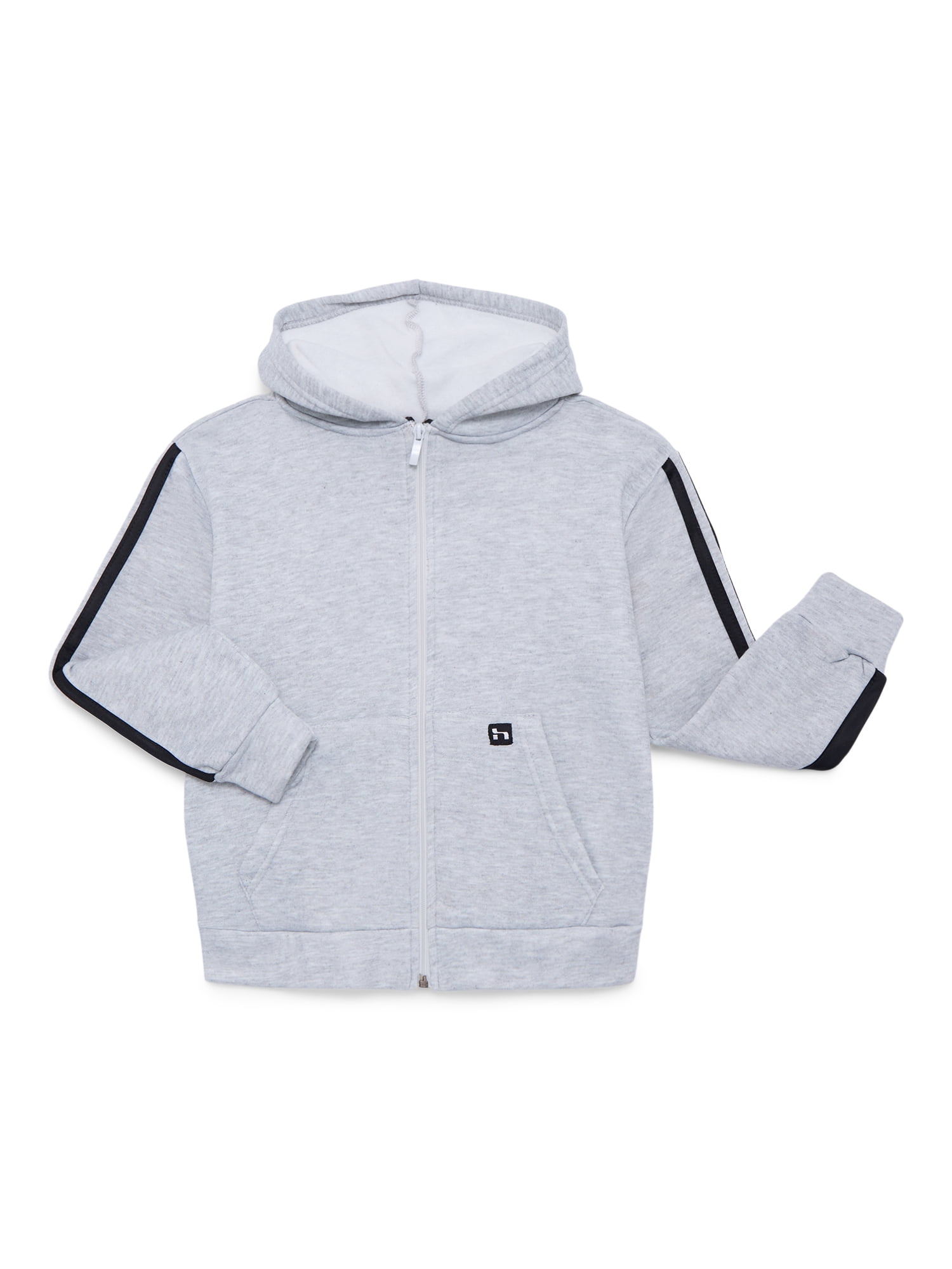 Hind Boys Athletic Zip Up Hoodie and Joggers Fleece Outfit Set, 2-Piece, Sizes 4-12