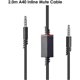 thumbnail image 4 of Replacement headset cable, 2.0m inline mute cable compatible with A40 gaming headsets, 4 of 5