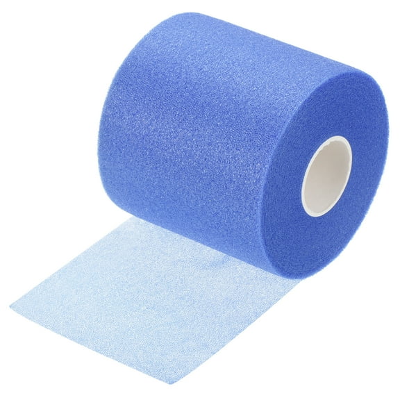 Uxcell 30 Yard PE Tennis Badminton Racket Grip Cushion Wrap Tape Backing Film, Blue