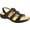Black Leather, variant on Revere Toledo - Women's Backstrap Sandal