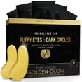 thumbnail image 1 of Parches para ojos DERMORA Golden Glow Rejuvenating, 15 pares, 1 of 8