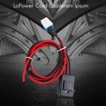 thumbnail image 2 of Radio Power Cord Cable for Yaesu FT-450 FT-991 Kenwood TS-480 ICOM IC-7000 IC-7600, 2 of 5