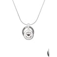 thumbnail image 2 of Delight Jewelry Silvertone Domed Class of 2023 Silvertone Grandmother Ring Charm Necklace, 18", 2 of 4