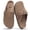 Mocha, variant on Comwarm Genuine Suede Clogs for Women, Memory Foam Cork Footbed Potato Slip on Leather Shoes, Mocha