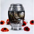 thumbnail image 4 of Ornate Baroque Piano In Luxurious Setting Ash Holders For Human Ashes - Funeral Urns For Adult Ashes Women - Cremation Urn For Ashes - Decorative Urns Adult Urn (10inch), 4 of 5
