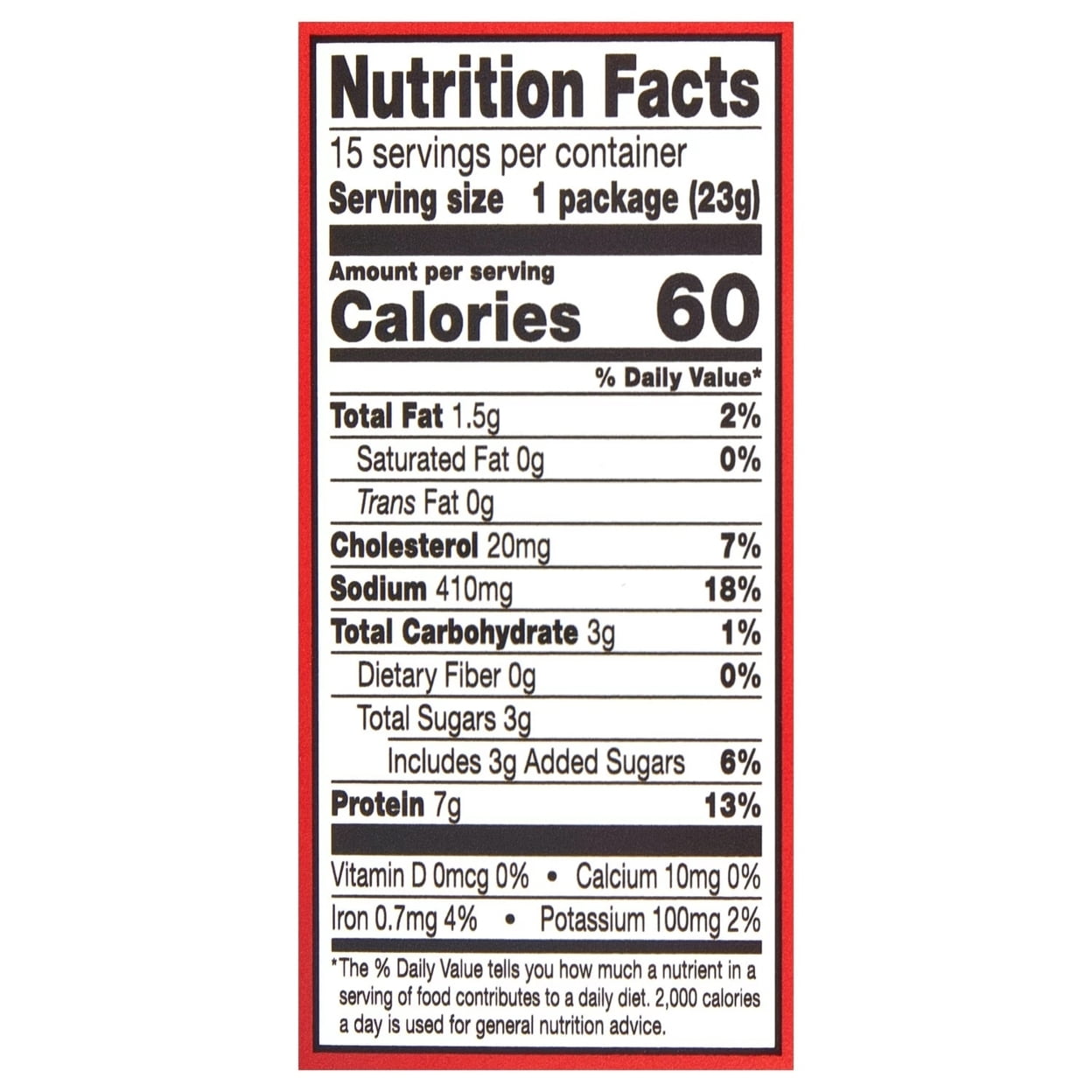 Jack Links Original Tender Style Beef Steak 0.8 Ounce (15 Count)