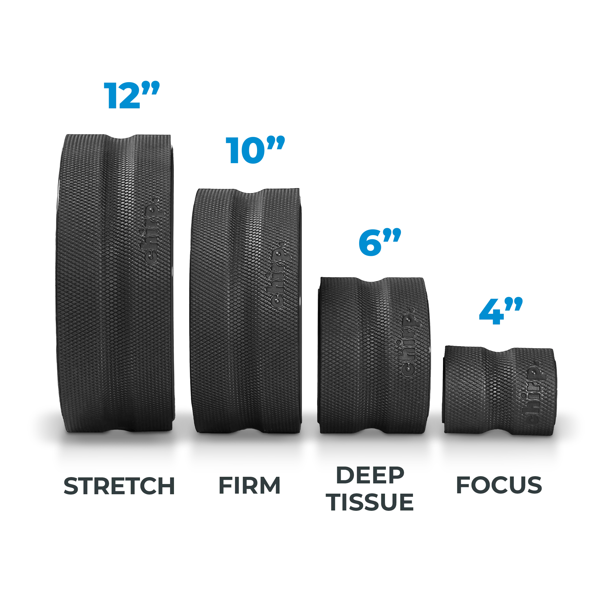 Chirp Wheel Plus 4P - DTC (12", 10", 6", 4")