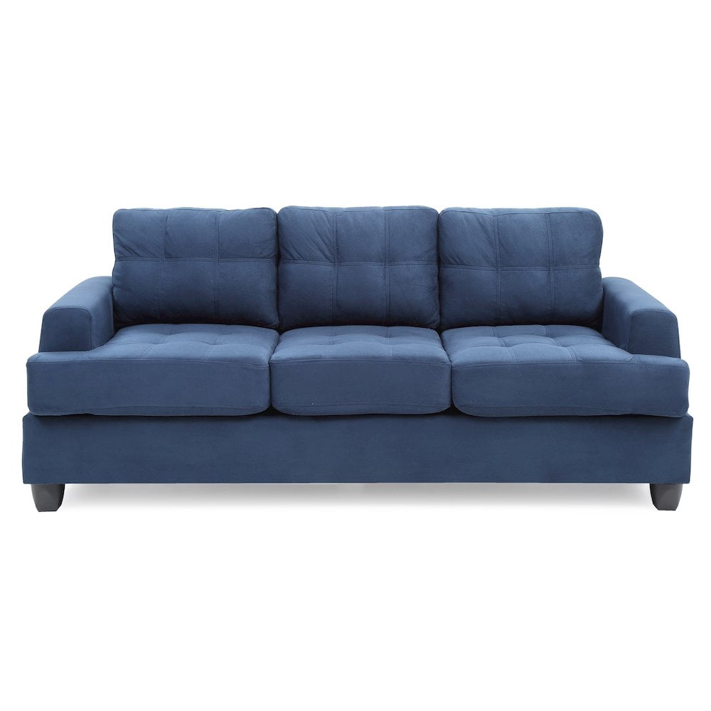 Glory Furniture Sandridge Sofa in Navy Blue Color