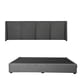 thumbnail image 1 of Base de cama King Size DICASA Cabecera Milan Gris, 1 of 6
