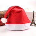 thumbnail image 3 of Christmas Hats for Adult Kids Winter Plush Xmas Santa Hats Cap New Year Festive Party Holiday Gift, 3 of 3