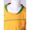thumbnail image 6 of Yanarno Girls Boys Basketball Jersey Short Sleeve Shirts with Shorts Set Football Uniform Performance Yellow 22, 6 of 7