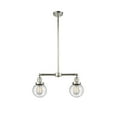 thumbnail image 3 of Innovations Lighting 209-PN-G204-6 Beacon 2 Light 23" Wide Linear Chandelier - Polished, 3 of 5