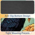 thumbnail image 4 of Crow Desk Pad Mousepad, Square 8.3x9.8 Inch Non-Slip Rubber Bottom Printed Desk Mat, Suitable for Office and Gaming, 4 of 6