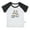 Short Black Raglan T-shirt, variant on iDzn Little Wolf Funny T shirt For Baby, Newborn Babies T-shirts, Infant Tops, 0-24M Kids Graphic Tees Clothing (Short Gray Raglan T-shirt, 0-6 Months)