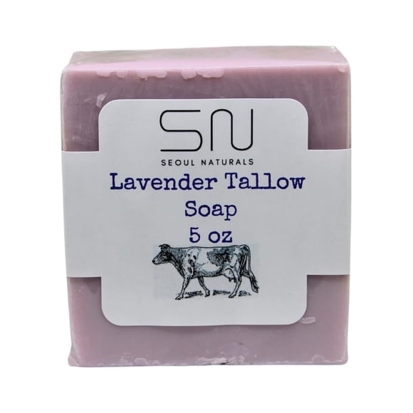 Jabón de sebo de lavanda Seoul Naturals k beauty 5 oz
