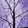 thumbnail image 6 of Segmart 3 Packs White Lighted Birch Trees for Easter Decor, 4FT+5FT+6FT Prelit Artificial Tree with Warm LED Lighted, Indoor and Outdoor Light Up Home Easter Decorations with Timer, 6 of 8