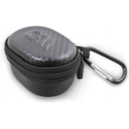 Black Travel Case For Fingertip Pulse Oximeter Fits Innovo Deluxe, Zacurate Pro, Santamedical, Concord Sapphire - Inlcudes CASE ONLY