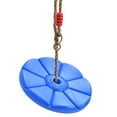 thumbnail image 2 of Balançoire Disque pour Enfants, Balançoire Disque en Plastique Robuste pour Extérieur Jardin Pétale Jaune, 2 of 8