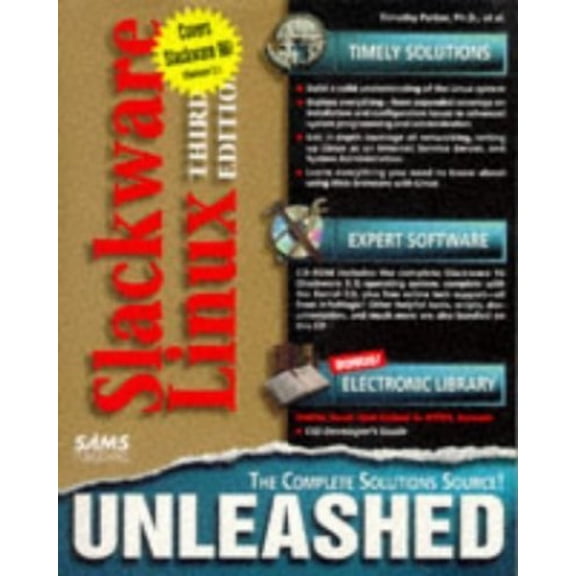 Pre-Owned Unleashed: Slackware Linux Unleashed, with CD-ROM (Edition 3) (Paperback)