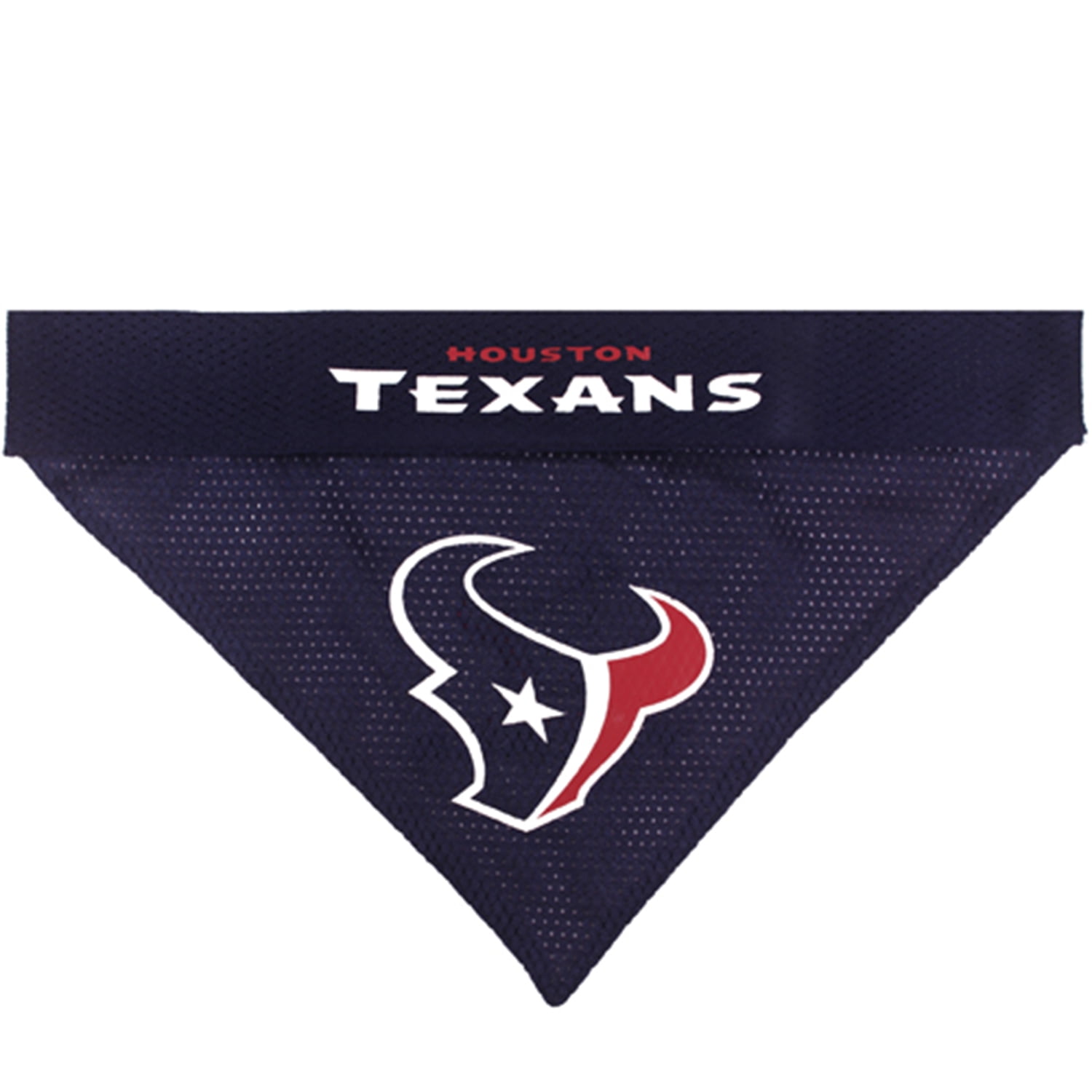 Pets First NFL Houston Texans Dog Bandana - Licensed, Reversible Pet Bandana - 2 sided Bandana