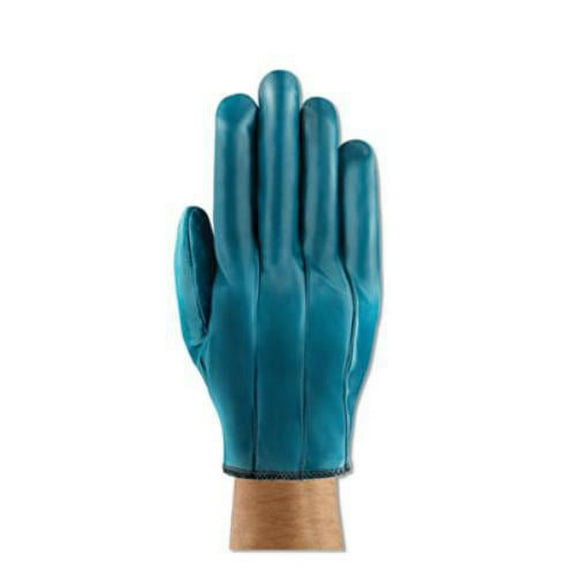 Ansell 103571 Hynit Nitrile Gloves, Blue, Size 7 1/2