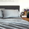 Berkshire Blanket VelvetLoft Plush Sheets Set