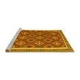 thumbnail image 2 of Ahgly Company Machine Washable Indoor Rectangle Oriental Yellow Traditional Area Rugs, 5' x 8', 2 of 4