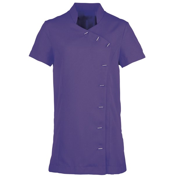 Premier- Bata Orchid para salón de belleza/spa para mujer (Paquete de 2) (Púrpura) Premier UTRW7006_purple