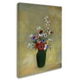 thumbnail image 2 of Odilon Redon 'Large Green Vase With Mixed Flowers' Canvas Art, 2 of 3