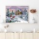thumbnail image 3 of Kit Punto Cruz Con Escena Nieve Impresa Hilo Algodón Bordado 14CT 49x38cm, 3 of 9