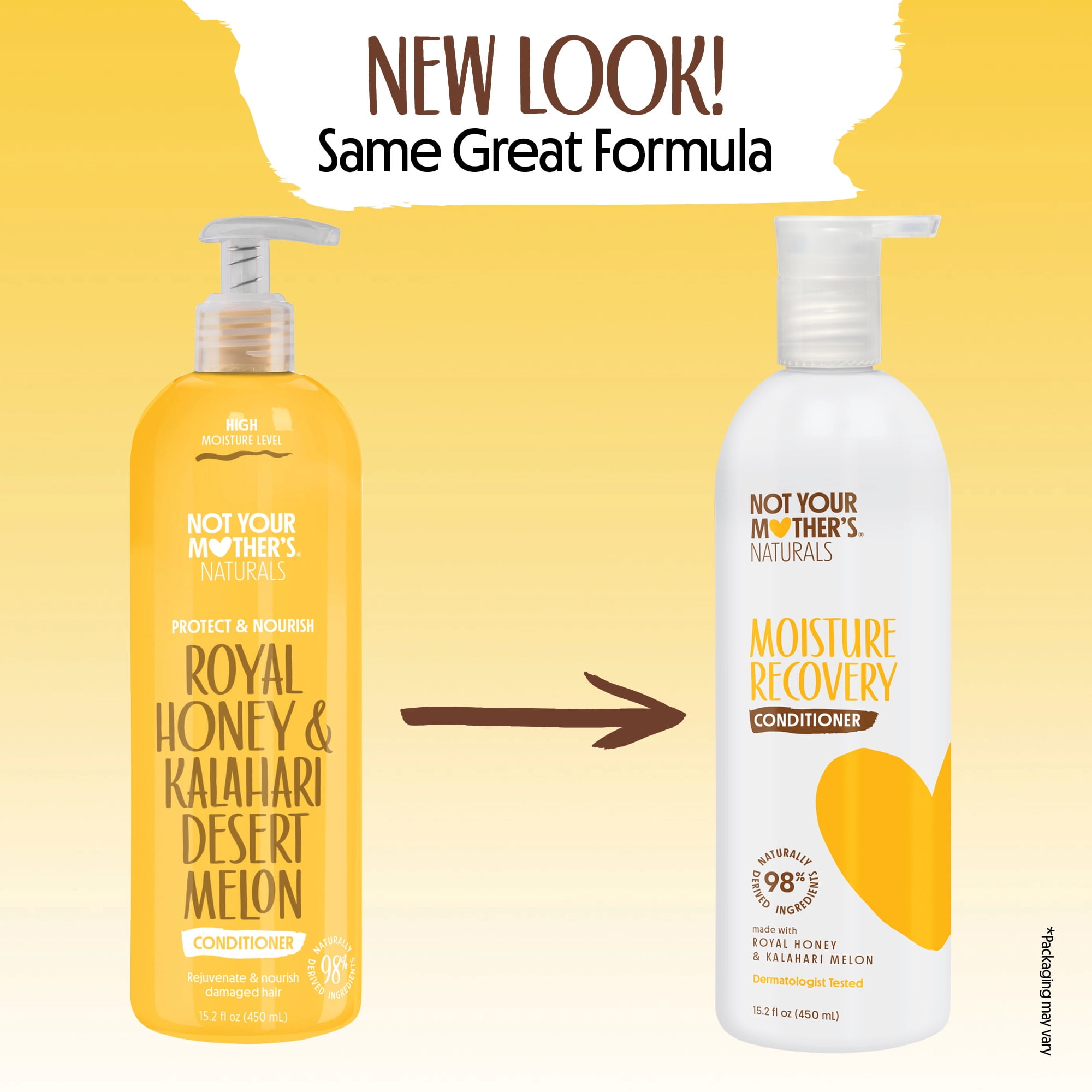 Not Your Mother's Naturals Moisture Recover Royal Honey and Kalahari Melon Hair Conditioner, 15.2 fl oz