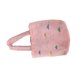 thumbnail image 4 of Bolso de hombro con bordado de nube bonita de pelo para mujer, bolso de lona elegante e informal para estudiante, tamaño libre, color rosa, 4 of 8