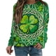 thumbnail image 2 of Uootdi Oversized St Patricks Day Sweatshirts for Women Irish Saint Pattys Shamrock Crewneck Long Sleeve Shirts Holiday Trendy Pullover Tops Gift, 2 of 7