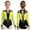Fluorescent Yellow, variant on iixpin Kids Girls Rhinestones Gymnastics Leotard Long Sleeve Figure Skating Bodysuit Lyrical Dancewear Fluorescent Yellow 14
