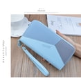 thumbnail image 5 of LONGshukeji Wristlet Wallet for Women Large Capacity Double Zipper Around Purse Credit Card Money Holder Birthday Gift Mom Wife Girlfriend, 5 of 7