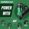 thumbnail image 3 of Metabo HPT NR1890DCSM, 18V Cordless Framing Nail Gun, 3.0 Ah, 3 of 8