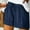 Dark Blue, variant on Tittly Cotton Shorts Lounge Shorts Women Summer Casual Fashion Solid Color Imitation Cotton Shorts Flowy Shorts for Women Shorts for Women Dark Blue L