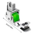 thumbnail image 3 of Hearth & Gear Versatile Rolled Hemmer Presser Foot Function Zipper Hem Foot Sewing Machine Accessories Hemming Tool Durable Steadilty Sewing Machine Edge Bar Car Set Auto Paste Keyboard 109tools, 3 of 6
